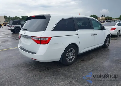 2011 Honda Odyssey Ex-L from USA, damaged, VIN 5FNRL5H60BB067481